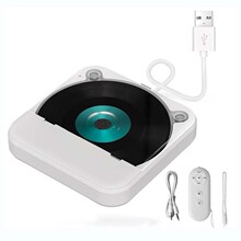 跨境通用汽车载外置KC-606 CD播放机USB无损连接播放不用解码车载