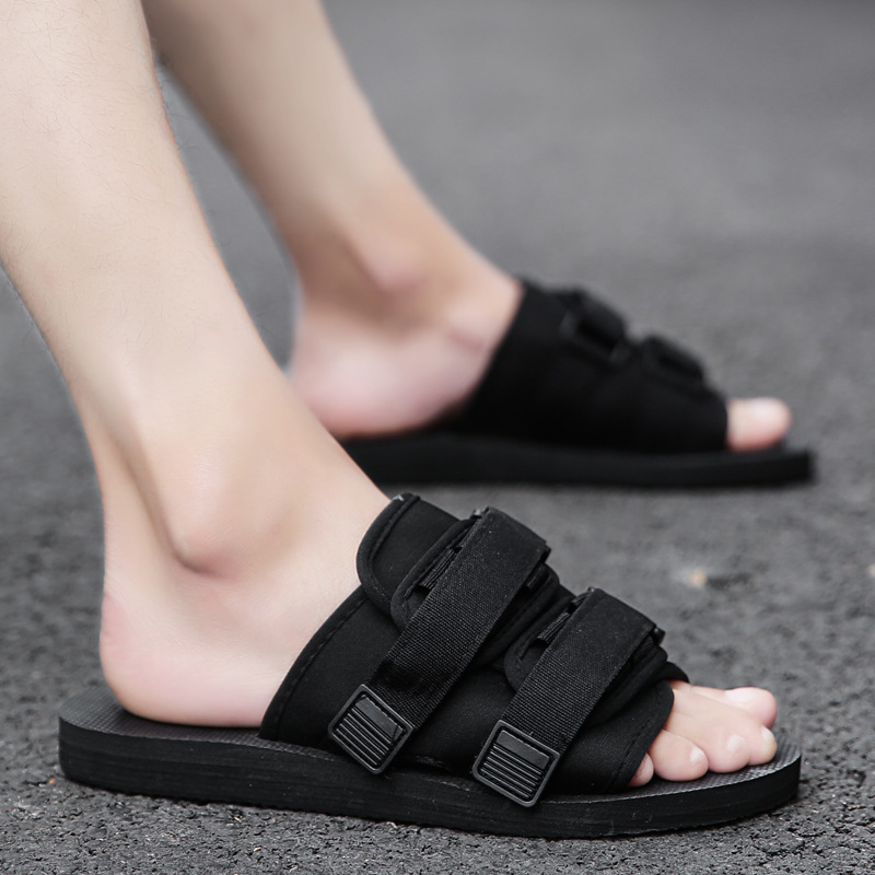 Sandalias de hombre para hombre 2025 talla grande verano deportes coreanos estudiantes usan sandalias de playa al aire libre transfronterizas en stock