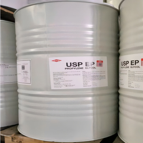 武汉现货   陶氏食品级丙二醇 215kg/桶 批发零售