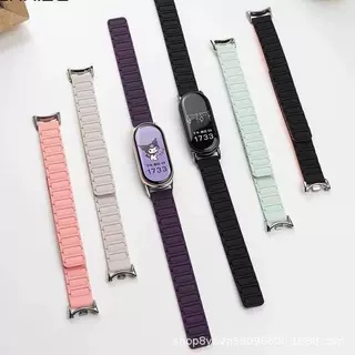 【张静怡同款】适用小米手环10苹果iwatch11硅胶磁吸细款智能表带
