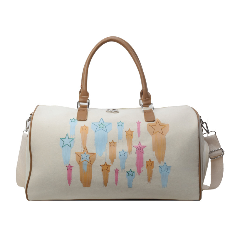 Viegla un lielas ietilpības pārnēsājama bagāžas sausā, mitrā atdalīšanas peldēšanas treniņu soma, moderna ceļojumu uzglabāšanas soma_voghion.com