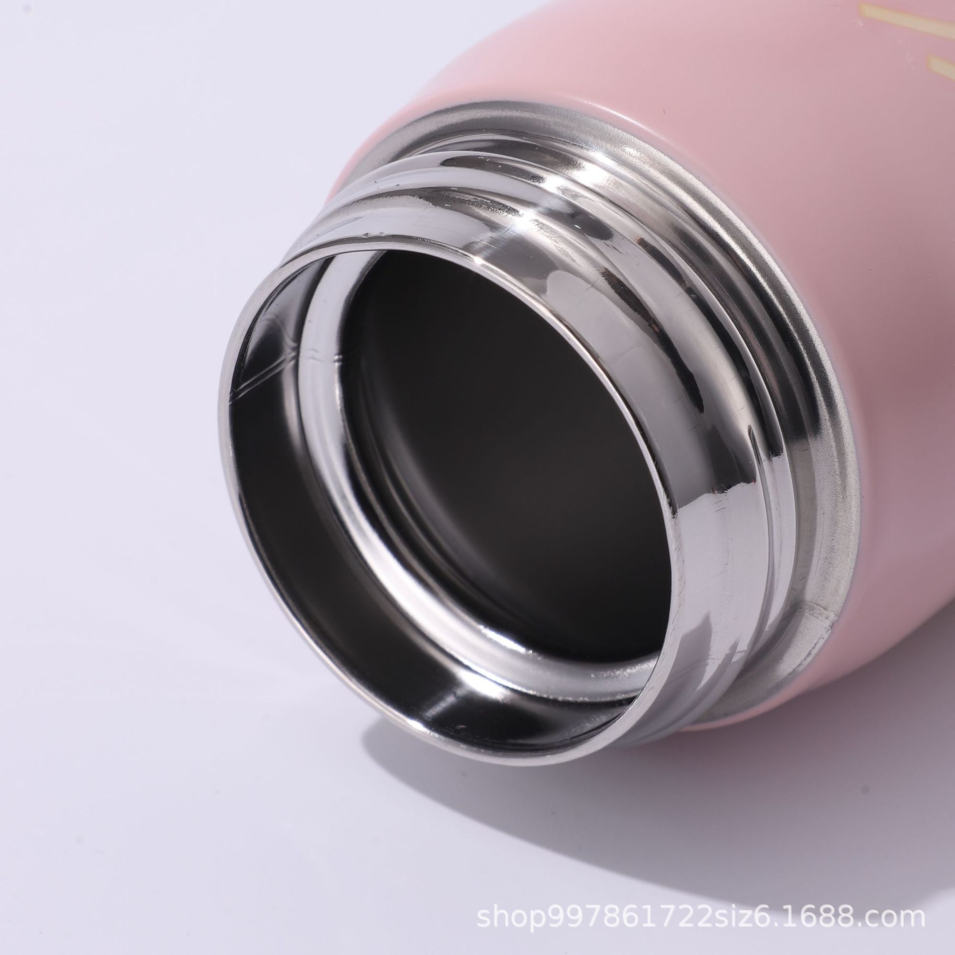 Nuevo acero inoxidable 304 taza de aislamiento de calor lindo con cierre rebote de niños taza de bebida directa taza de agua deportiva portátil al aire libre