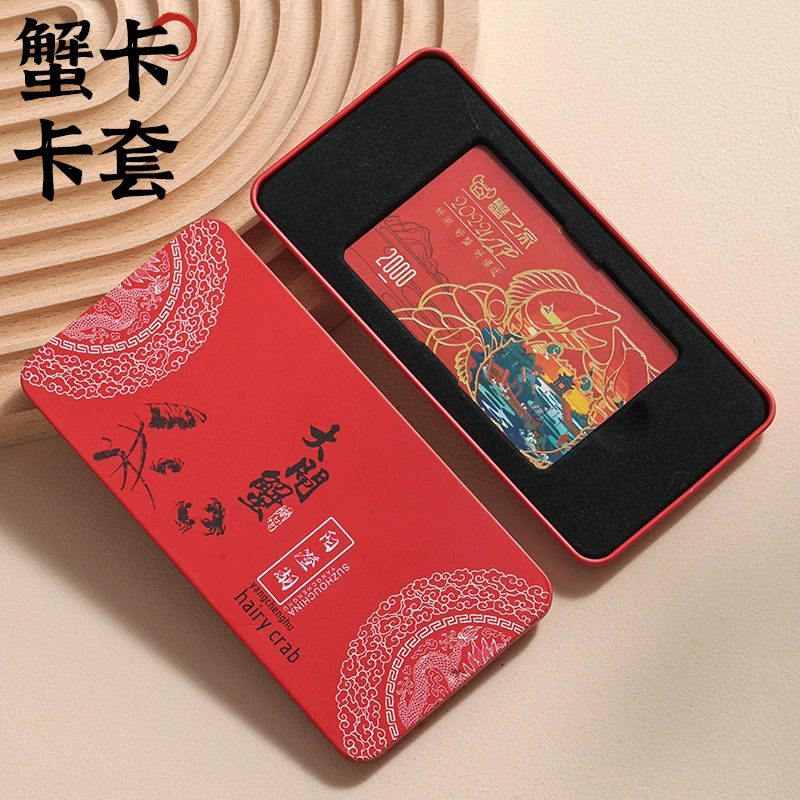 Крабовая карточка спотовая волосатая крабовая подарочная карта бизнес-предприятие высокого уровня, чтобы отправить сотрудникам