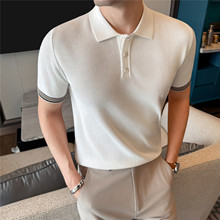 FW11658 2026�ļ��������˼����ж���T��ײɫ��֯POLO��������