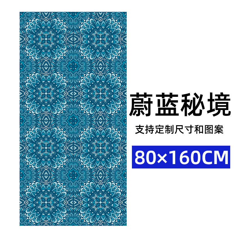 Suministro directo de fábrica de toallas de playa de microfibra para aumentar la absorción de agua de natación, no adherentes a la arena, la impresión de toallas de playa de secado rápido se puede personalizar