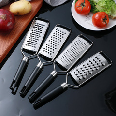 Wholesale 304 stainless steel cheese grater, fruit and vegetable slicer, potato cheese shredder, lemon zest grater