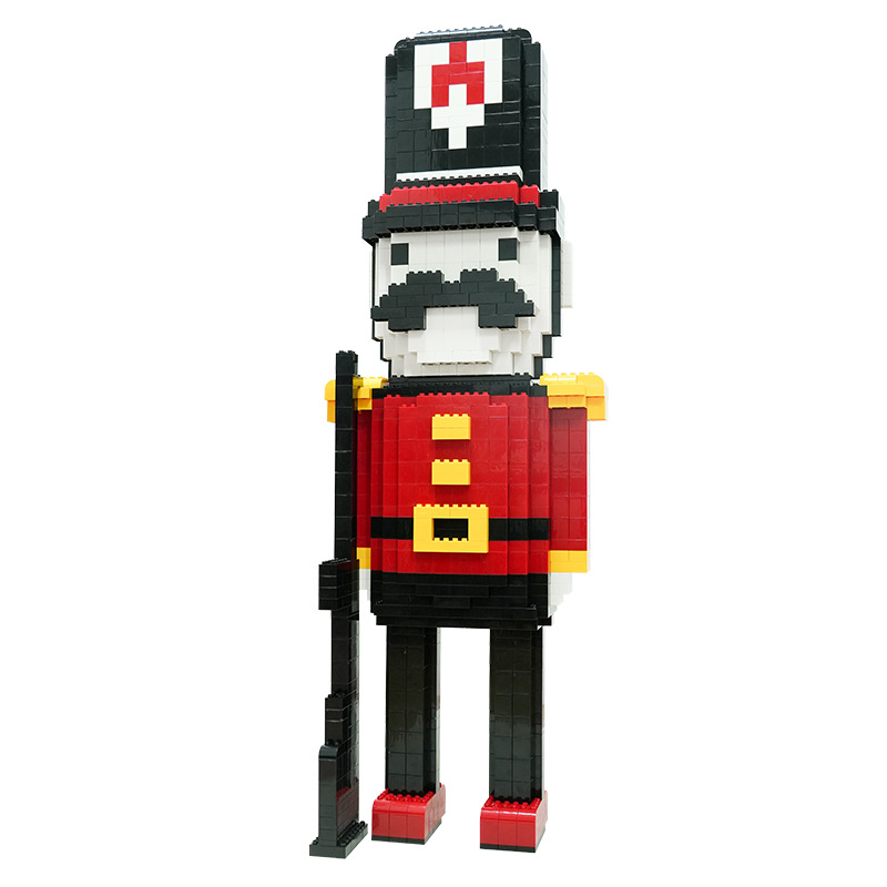 Co-creador de bloques de construcción de gran tamaño instituciones educativas Shangchao exhibición de piezas de ensamblaje juguetes de puzzle