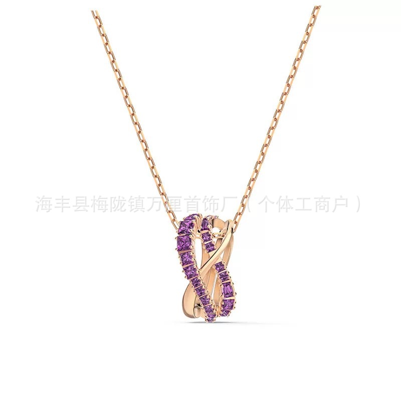 交叉紫钻【玫瑰金色】