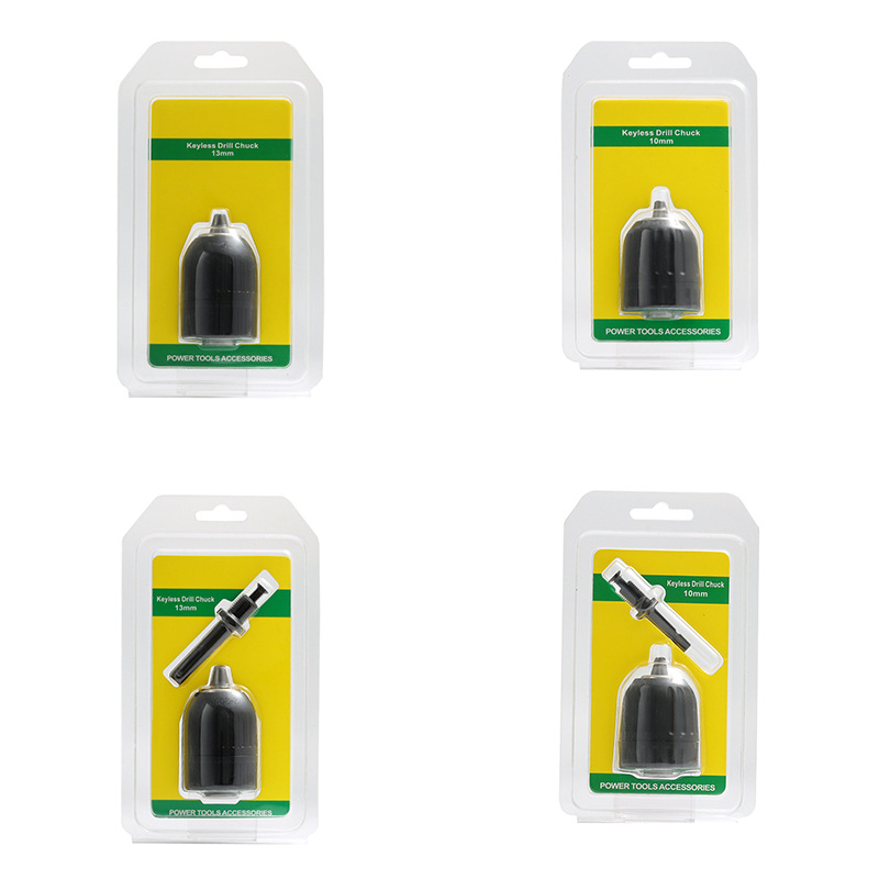 Sanou mano apretado taladro Chuck 0.8-10mm2-13mm linterna taladro Chuck accesorios auto-bloqueo taladro Chuck