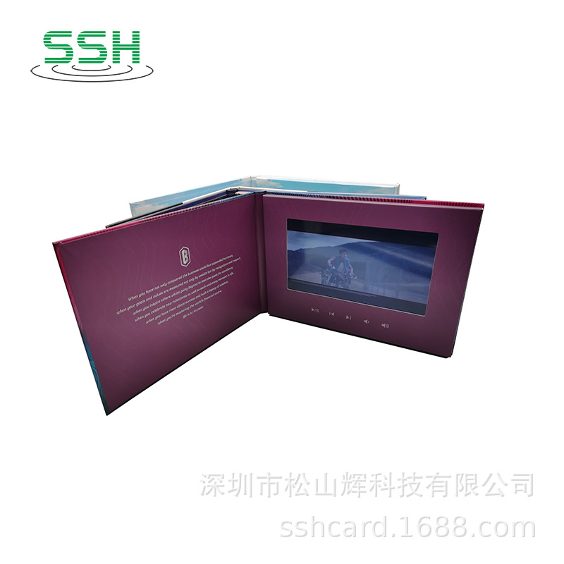 7寸视频贺卡10-香港