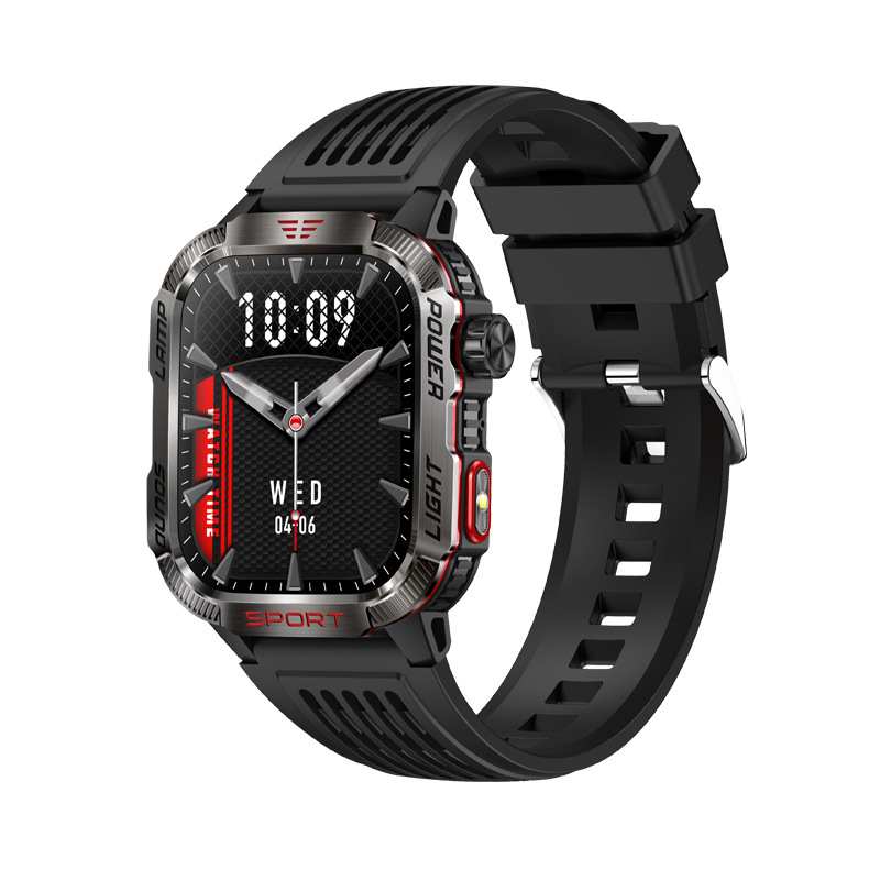 Huaqiangbei New HT29 Smart Watch Bluetooth Call LED Money Detector Lamp Air Pressure Altitude Outdoor Sports Watch