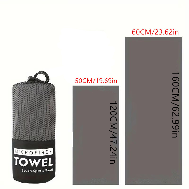 Multifunctional Microfibre Sports Towel For Fitness And Camping_voghion.com