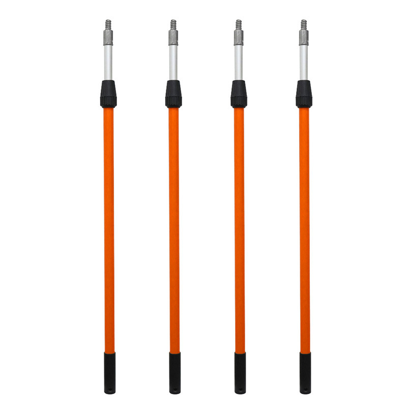 1.2m-2.4m  玻璃纤维伸缩杆 铝合金伸缩杆  延长杆