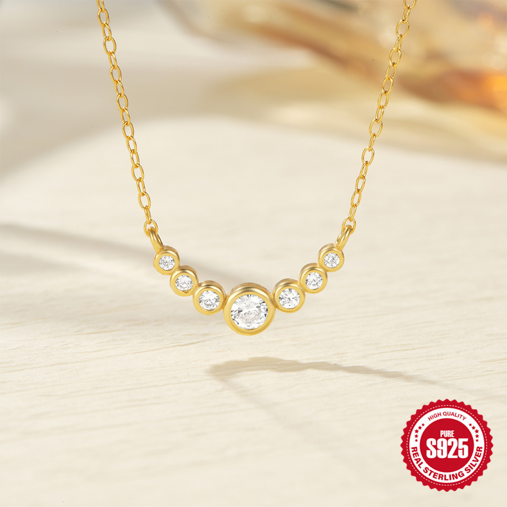 Holiday, Daily Occasion 925 Sterling Silver Geometric Letter Pendant Necklace