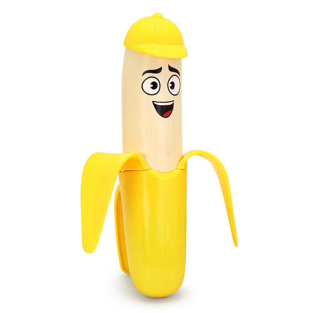 Pistola de agua infantil transfronteriza dibujos animados graciosos modelado de frutas manuales de gran capacidad pistola de agua juguetes de agua