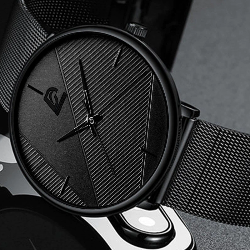 Men's Watch (Dijanes DS1411) Quartz, Simple Elegant Dial, 40 mm