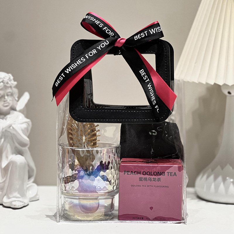 스타일 3 (유리+차+나무빗+아이마스크)