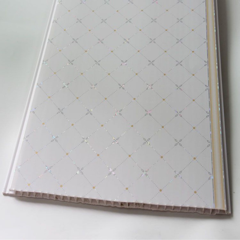 PVC tira larga de plástico fuelle de techo de plástico techo de goma cocido techo sala de estar dormitorio baño material de decoración 30cm