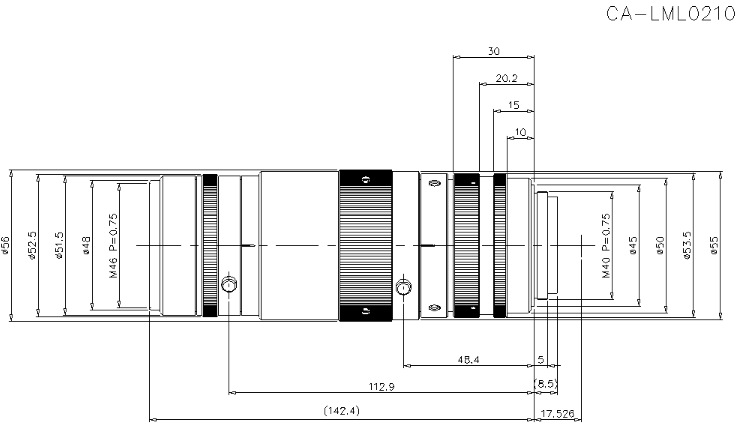 基恩士KEYENCE  CA-LML0210  CA-L系列 工业镜头