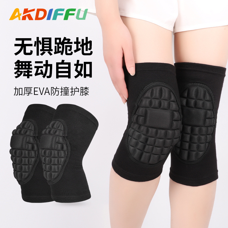 Fabricantes de rodilleras deportivas al por mayor rodilleras deportivas arrodilladas, rodilleras de punto, rodilleras de esponja de punto, cubierta de rodilleras de voleibol anticolisión transpirable