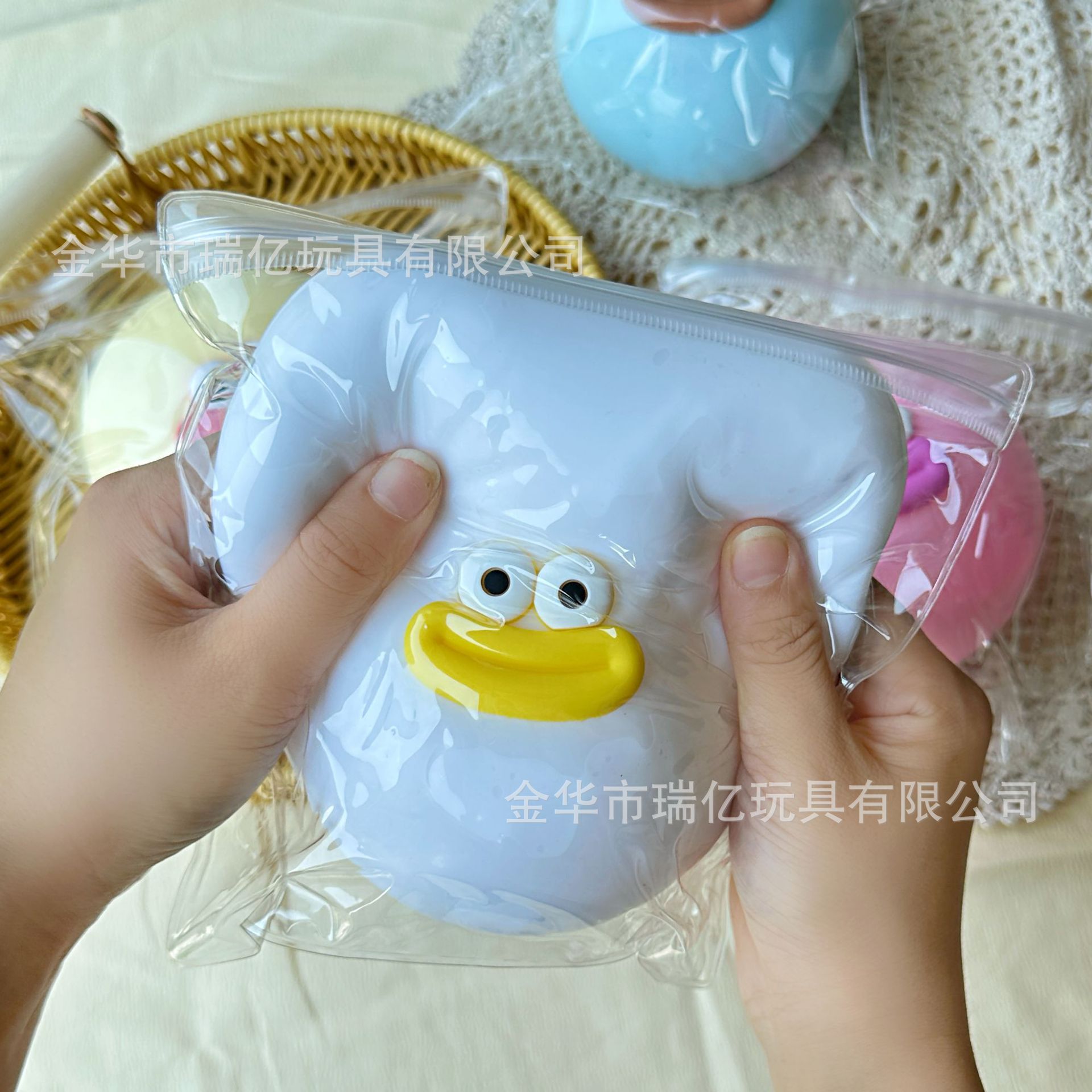 Nueva boca de salchicha de ojos grandes, bola de fluido divertida, descompresión creativa, pellizco, juguete de ventilación suave y divertido de dibujos animados