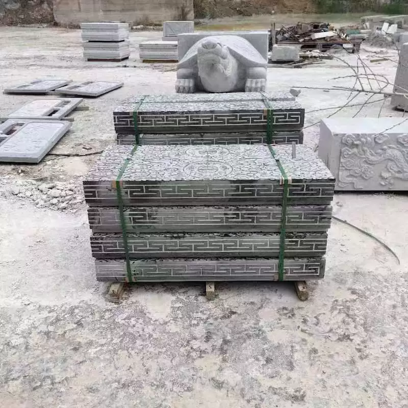 Irregular bluestone slabs