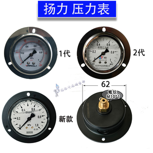J8 Pressure Gauge Air Pressure Gauge Pressure-Resistant Forging Lift Mpa Yangwo Punch T0Y60 Anti-Seismic Pressure Gauge China Big G3