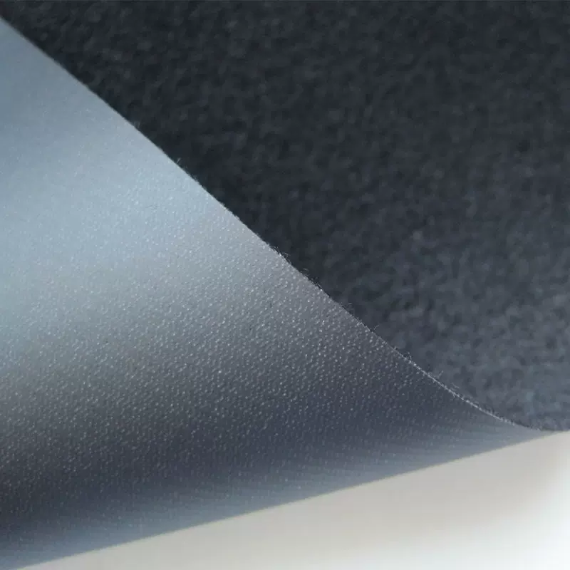 充气tpu复合面料生产厂家 涤纶彩天鹅绒复合0.15mm聚酯tpu膜工厂