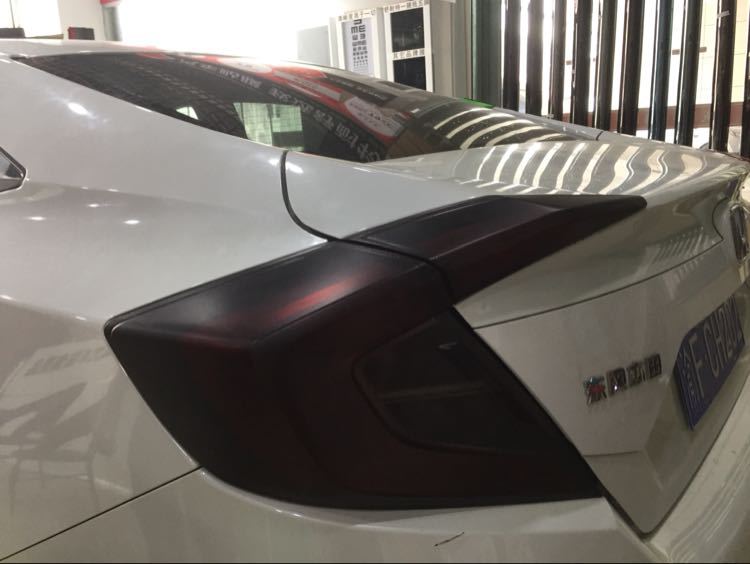 Car headlight protective film: Other Car Headlight Film - widened-matte-smoked-black-40cm-wide-x-2-meters-default