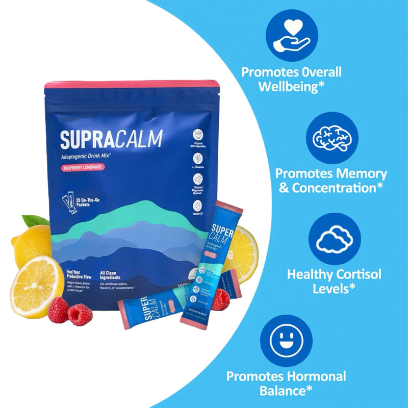 Foreign Trade Ready Stock Super Electrolyte Drink Supercalmpowdereddrink Calming Magnesium Powder Drink Hot Item