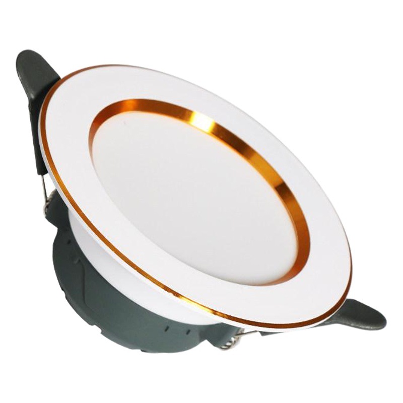 Downlight llevó la lámpara de techo ultrafino agujero de la lámpara 7,5 cm agujero incrustado sala de estar agujero de techo lámpara hogar nuevo centro de atención