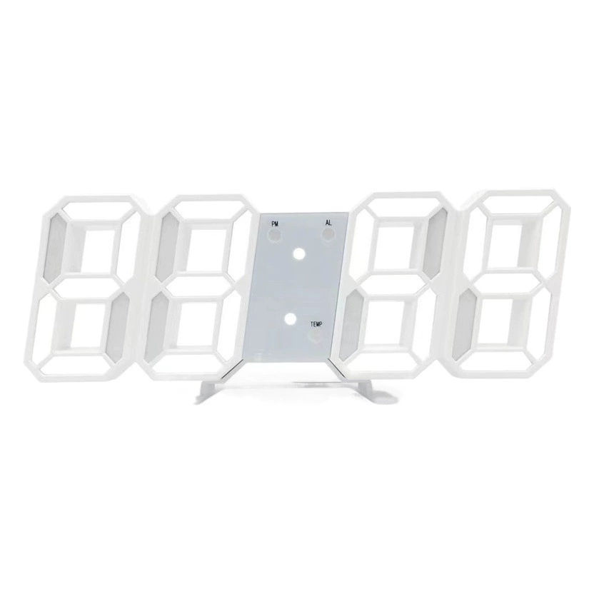 3D цифровой будильник Светящиеся настенные часы ins Простой современный настольный стол часы часы настенные часы гостиная расширенный смысл