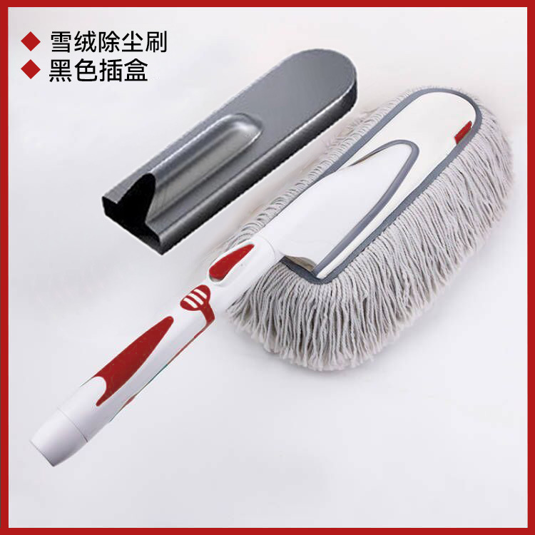 [쉐니 벨벳 텔레스코픽 더스터 + 수납 인서트 박스] 페인트가 가볍고 부드럽습니다.