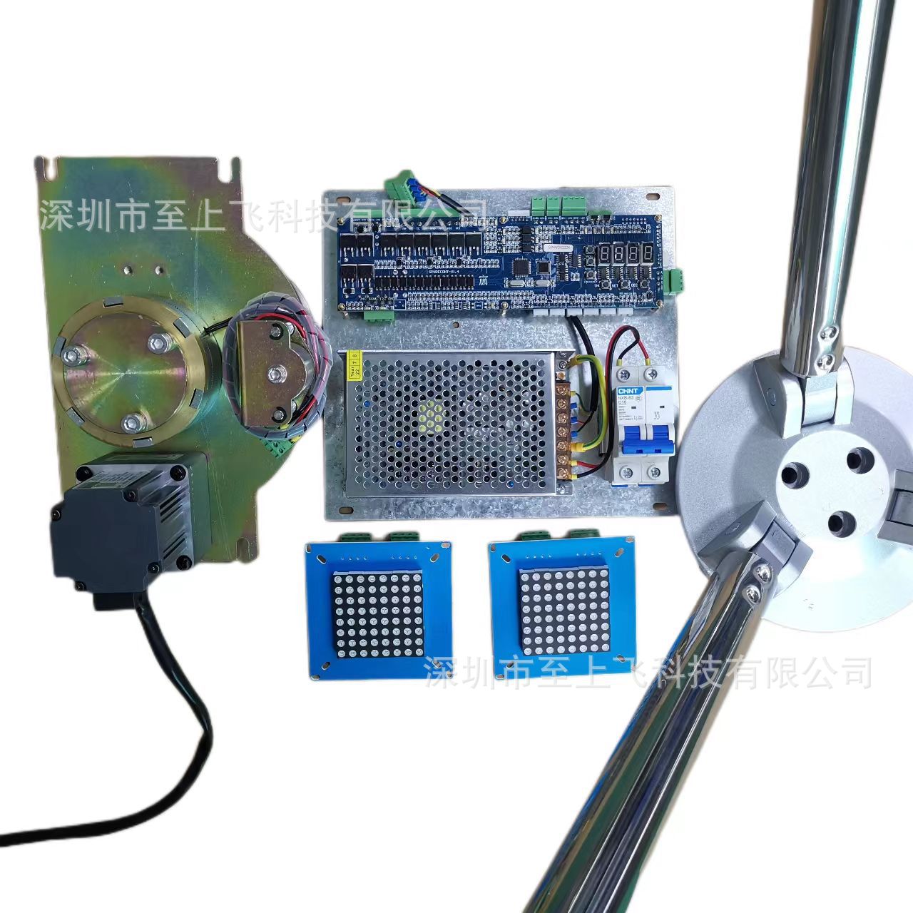 全自动版本的三辊闸机芯无刷直流电机适用于学校小区厂房闸机门禁