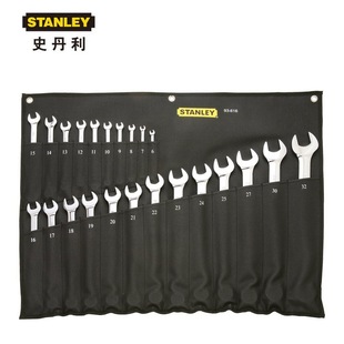 Stanley 23-Piece Set of Metric Fine Polished Dual-Purpose Long Wrench 93-616-22