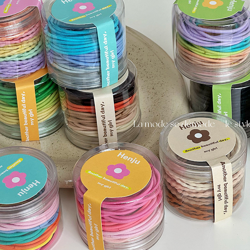 Haargummis Für Kinder Mädchen Hochelastische Haarbänder_voghion.com