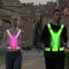 new pattern LED Reflective vests USB charge function adjust outdoors run motion construction site Reflective Vest customized