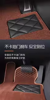 Suitable for Maybach S-Class S400L, Mercedes-Benz E300L, GLS, car-specific pure wool floor mats, original car carpet
