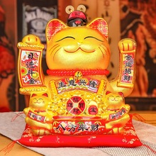 招财猫陶瓷家居摆件创意日式发财猫存钱罐店铺开业活动礼品批发