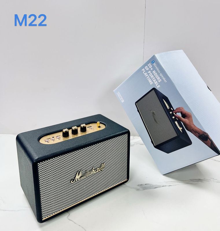 クロスボーダー M22 Bluetooth スピーカーレトロ木製高価値立体馬スプーン ACTON3 装飾オーディオ M18 サブウーファー|undefined