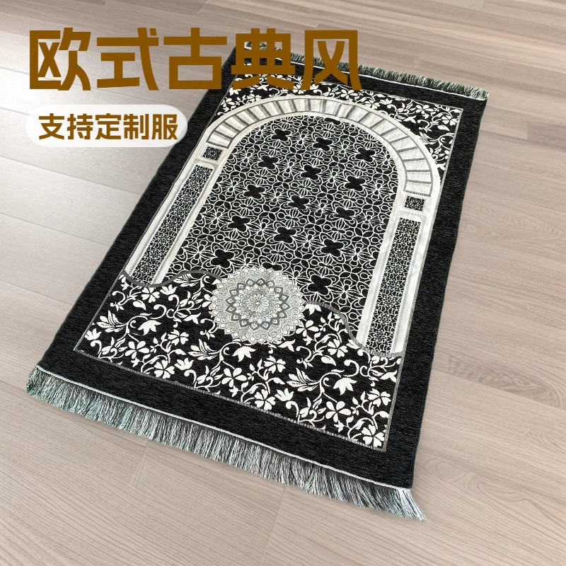 (Cross-border trading), handheld soft foldable ethnic retro storage system for home use, carpet