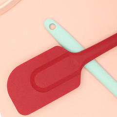 Factory wholesale one-piece silicone scraper stir cream butter spatula silicone shovel cake baking tool