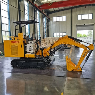 源头工厂小型挖掘机煤矿巷道用小型挖机履带式挖掘机