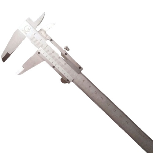 Science and education four-purpose mechanical stainless steel vernier caliper direct sales caliper tin worker vernier caliper for student measurement