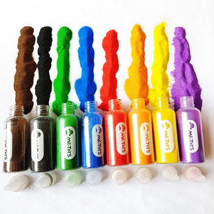 ��ͯɳ��DIY��12ɫ24ɫ36ɫƿ�b���bȾɫ��ɰ���bС���bȾɫ��ɰ