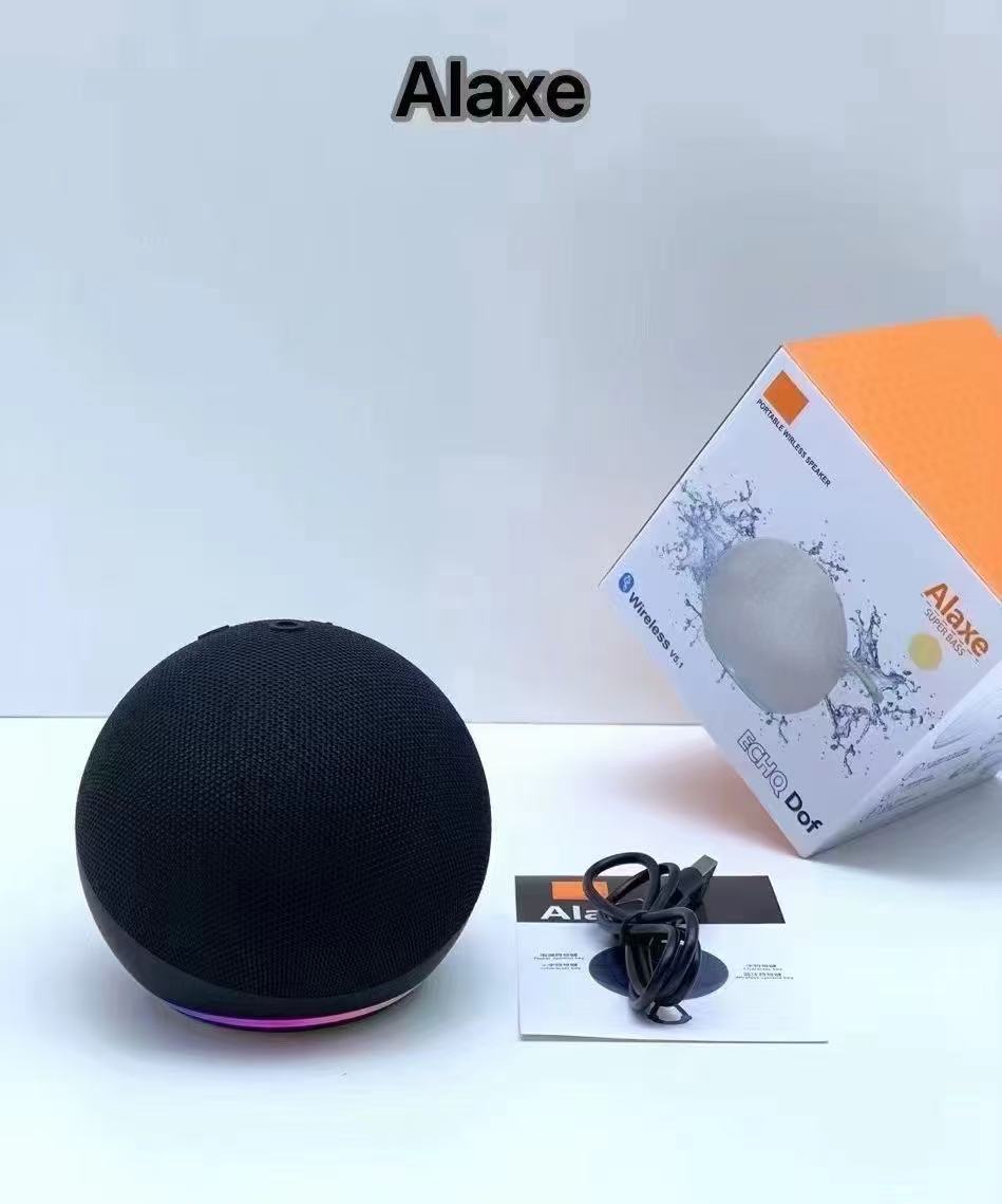 Commerce transfrontalier international Alaxe Wireless Mesh Outdoor Small Subwoofer Bluetooth Speaker_voghion.com