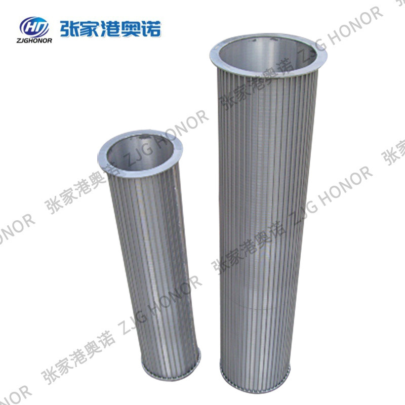 厂家供应不锈钢楔形滤网 约翰逊全焊式绕丝筛管过滤器滤芯