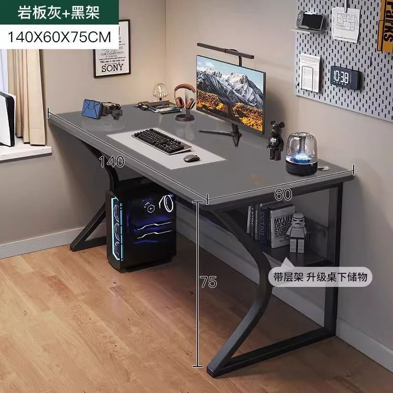 电脑桌台式竞桌家用学习桌简易学生书桌办公桌卧室工作台写字桌子|undefined