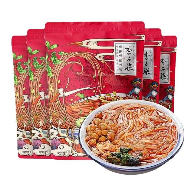 Сливы, картофель, вы играете горячий и кислый порошок 252 г в мешках с мукой из сладкого картофеля