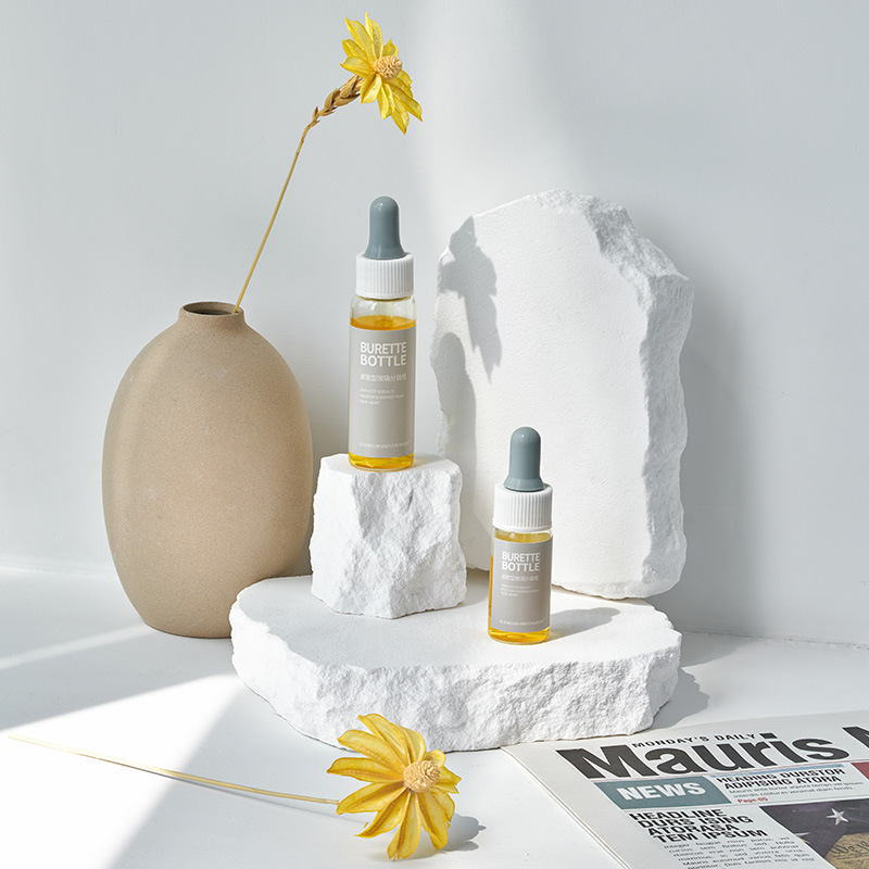 Estilo nórdico blanco irregular yeso fotografía decoración props joyería al por mayor producto de la joyería fotografía de fondo